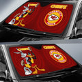 Kansas City Chiefs Car Sunshade Custom Car Accessories - Gearcarcover - 2