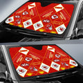 Kansas City Chiefs Car Sunshade Sporty Team Collection - Gearcarcover - 2