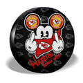 Kansas City Chiefs Spare Tire Covers Custom Car Accessories - Gearcarcover - 3