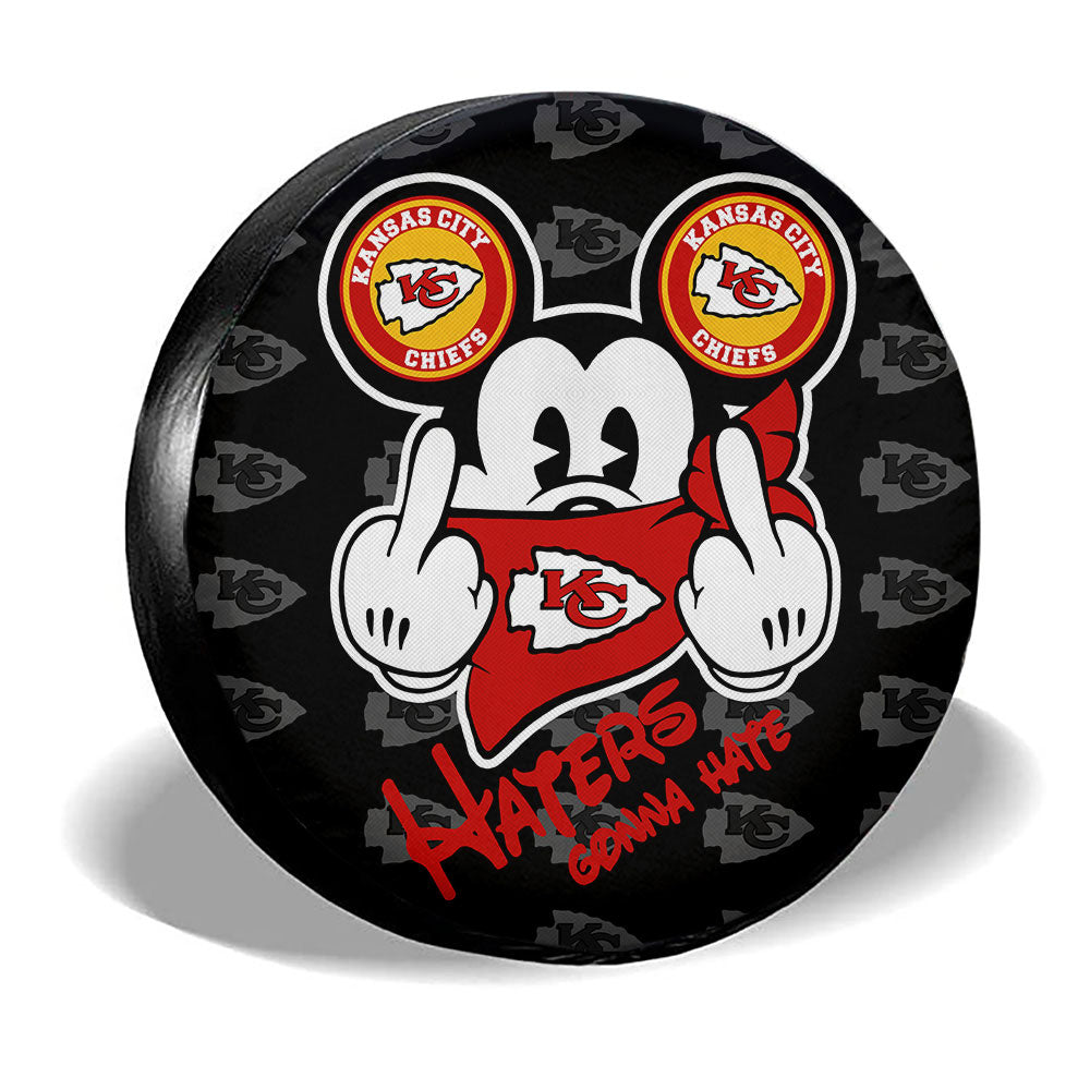 Kansas City Chiefs Spare Tire Covers Custom Car Accessories - Gearcarcover - 3