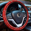 Kansas City Chiefs Steering Wheel Cover Sporty Team Collection - Gearcarcover - 1