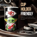 Kansas City Chiefs Tumbler Cup Custom Car Accessories For Fan - Gearcarcover - 3