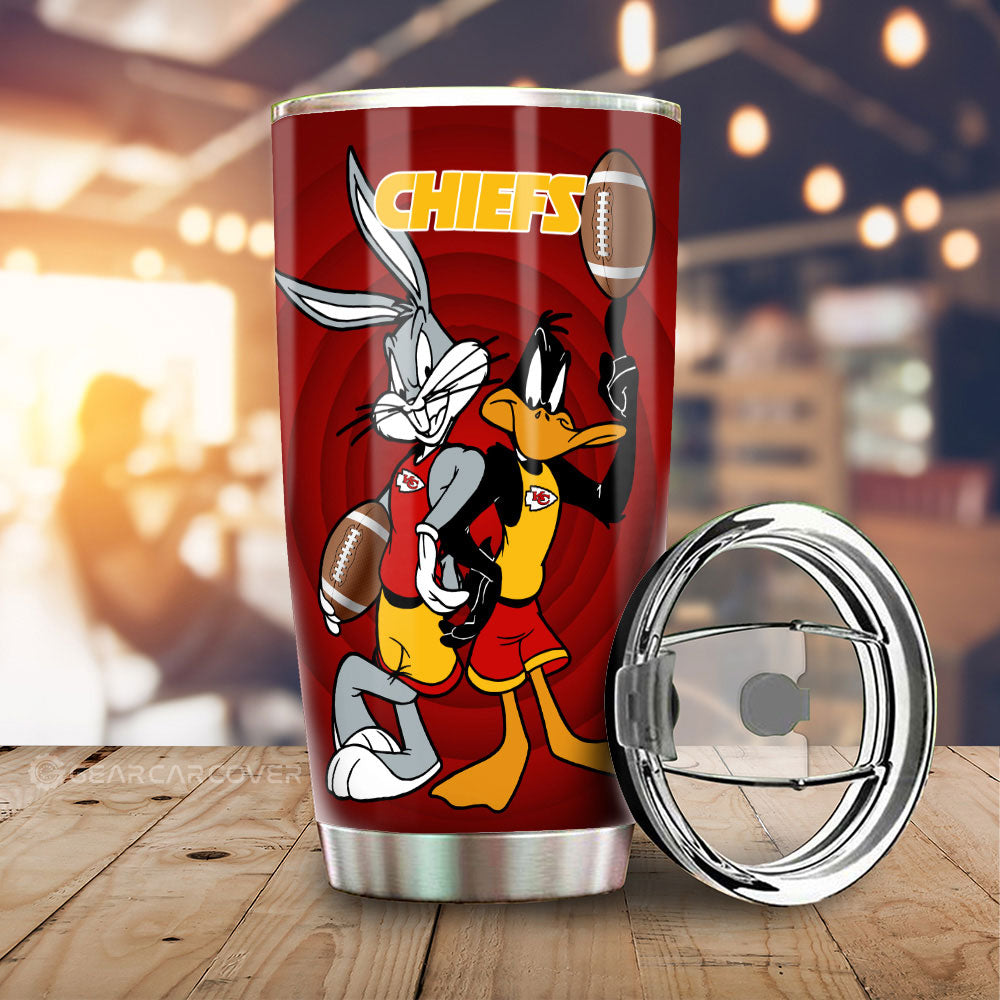 Kansas City Chiefs Tumbler Cup Custom Car Accessories - Gearcarcover - 2