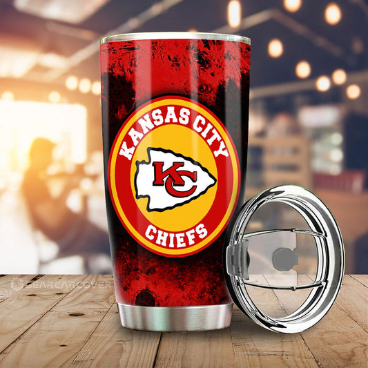 Kansas City Chiefs Tumbler Cup Custom Car Accessories - Gearcarcover - 2