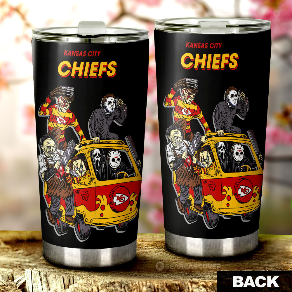 Kansas City Chiefs Tumbler Cup Custom Car Accessories - Gearcarcover - 2