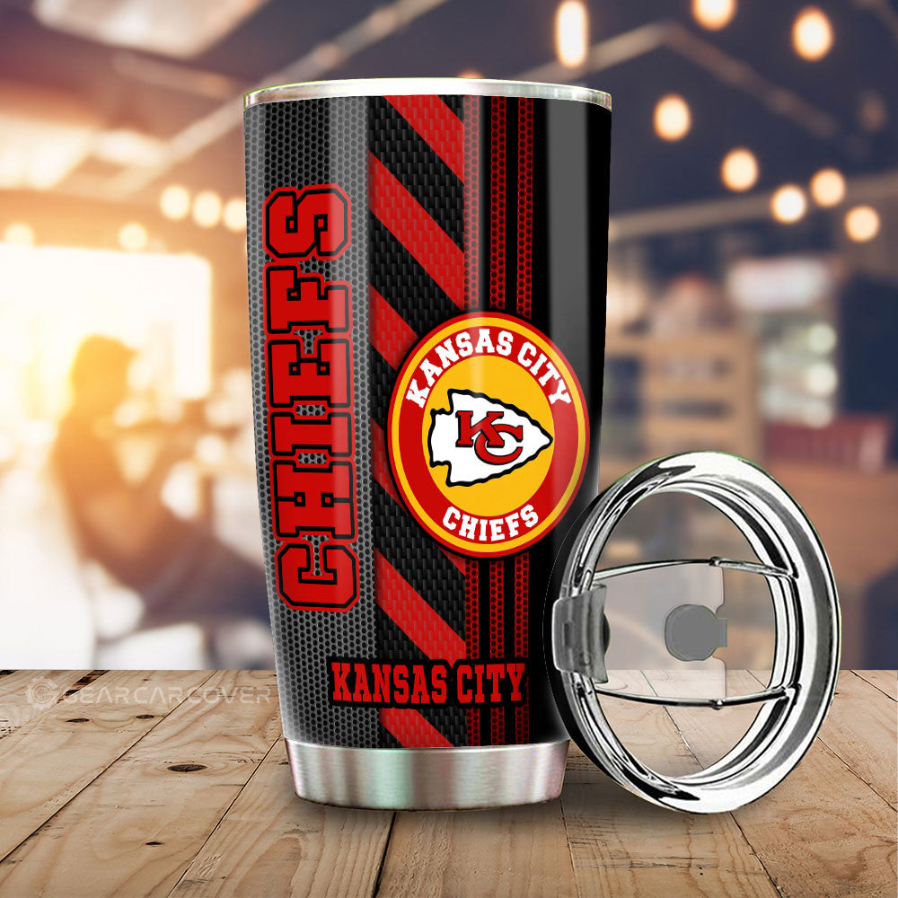 Kansas City Chiefs Tumbler Cup Custom Car Accessories - Gearcarcover - 2