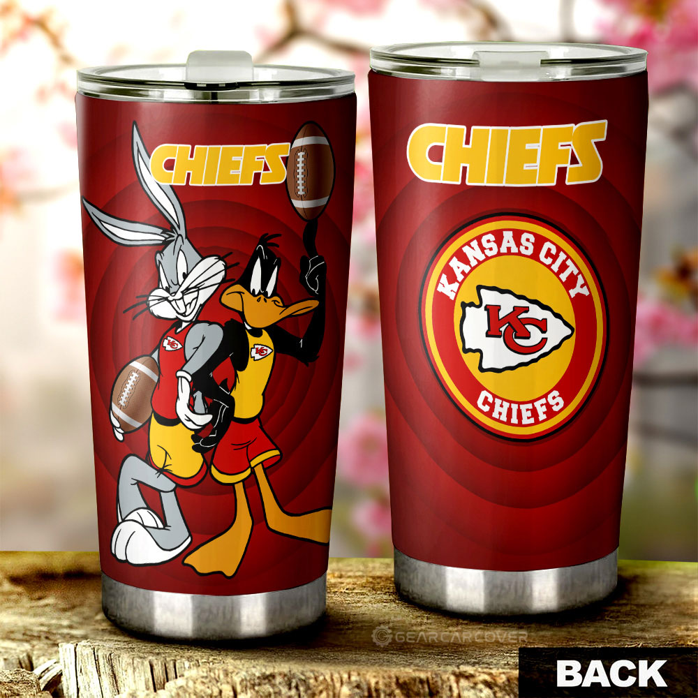 Kansas City Chiefs Tumbler Cup Custom Car Accessories - Gearcarcover - 1