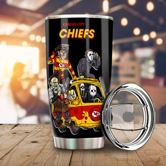 Kansas City Chiefs Tumbler Cup Custom Car Accessories - Gearcarcover - 1