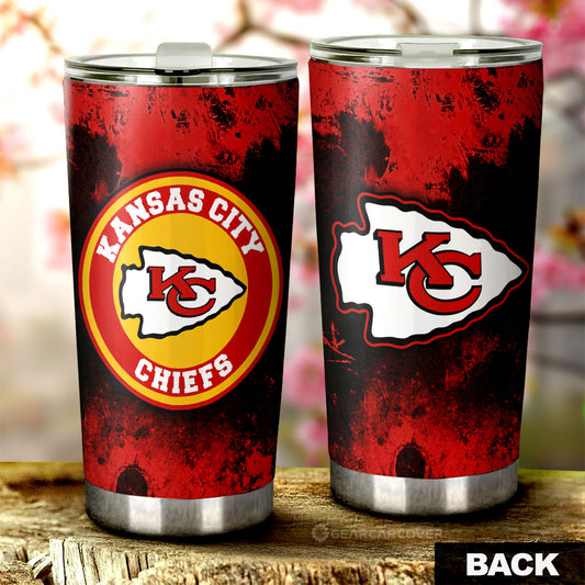 Kansas City Chiefs Tumbler Cup Custom Car Accessories - Gearcarcover - 1