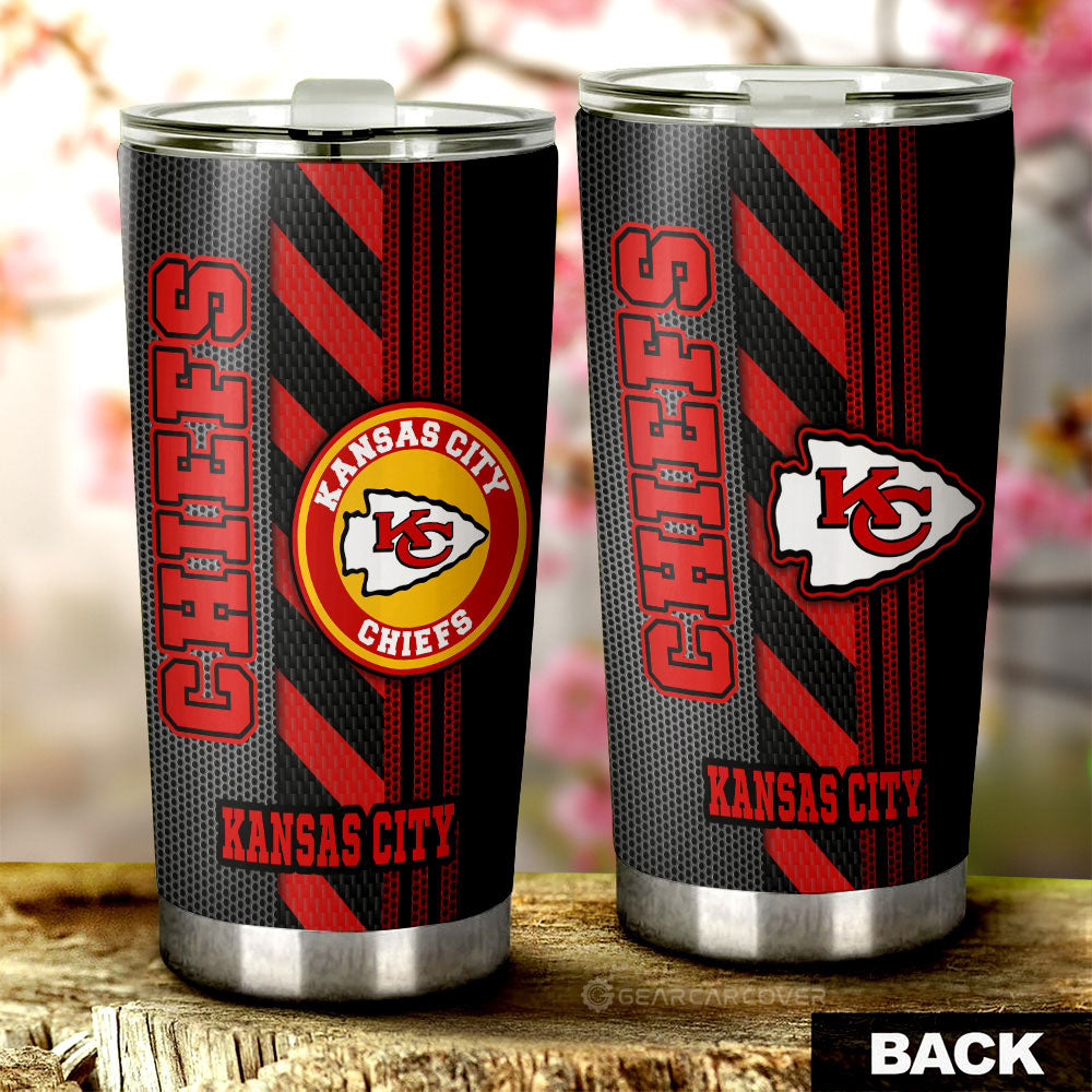 Kansas City Chiefs Tumbler Cup Custom Car Accessories - Gearcarcover - 1