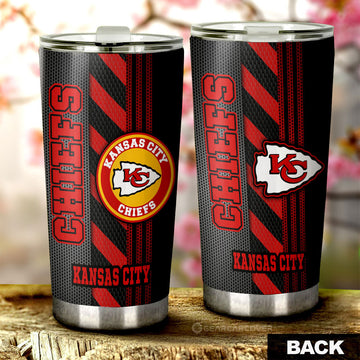 Kansas City Chiefs Tumbler Cup Custom Car Accessories - Gearcarcover - 1