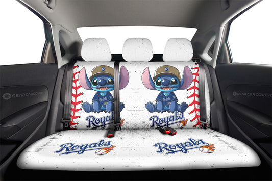 Kansas City Royals Car Back Seat Covers Stitch Theme Collection - Gearcarcover - 2