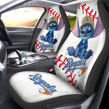 Kansas City Royals Car Seat Covers Stitch Theme Collection - Gearcarcover - 1
