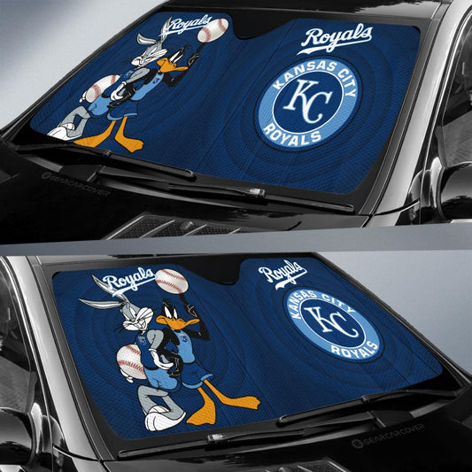 Kansas City Royals Car Sunshade Custom Car Accessories - Gearcarcover - 2