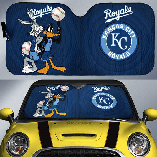 Kansas City Royals Car Sunshade Custom Car Accessories - Gearcarcover - 1