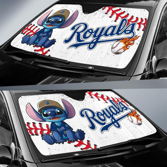 Kansas City Royals Car Sunshade Stitch Theme Collection - Gearcarcover - 2