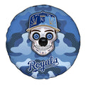 Kansas City Royals Spare Tire Covers Camera Hole Skull Theme Collection - Gearcarcover - 4