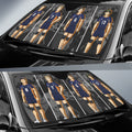 Karasuno Car Sunshade Custom Anime Haikyuu Car Interior Accessories - Gearcarcover - 2