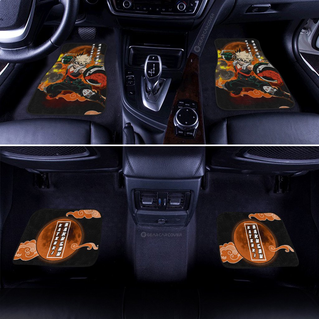 Katsuki Bakugo Car Floor Mats Custom Car Interior Accessories - Gearcarcover - 3