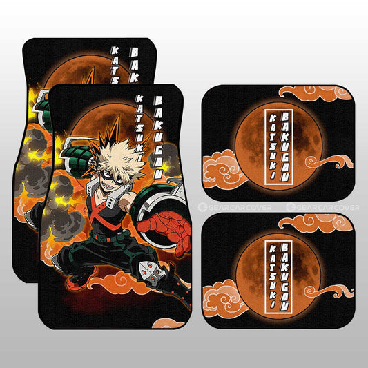 Katsuki Bakugo Car Floor Mats Custom Car Interior Accessories - Gearcarcover - 1