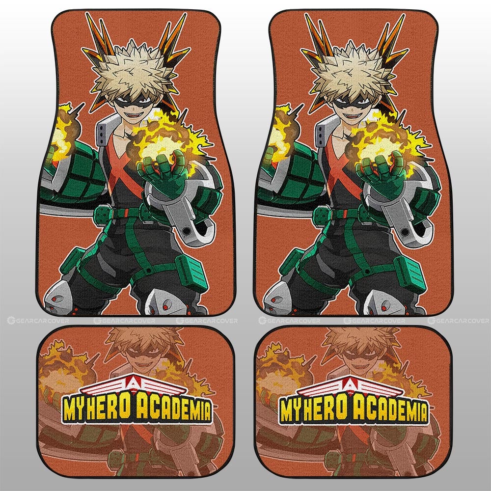 Katsuki Bakugo Car Floor Mats Custom - Gearcarcover - 2