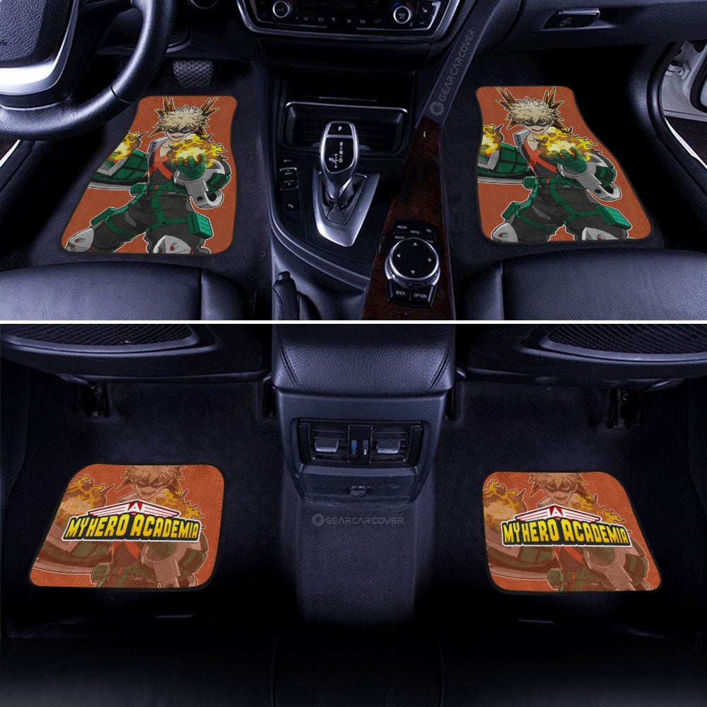 Katsuki Bakugo Car Floor Mats Custom - Gearcarcover - 3