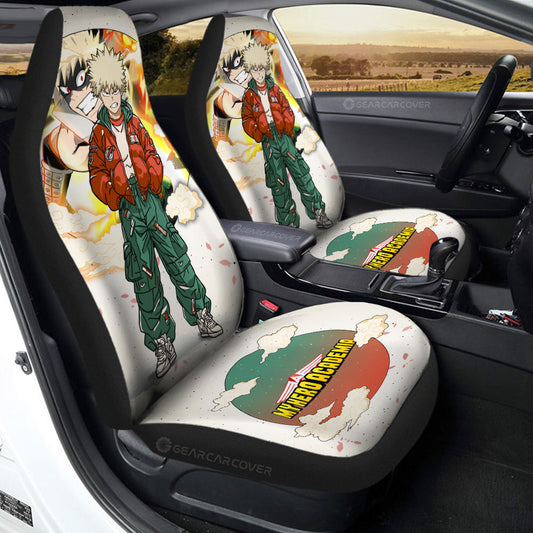 Katsuki Bakugo Car Seat Covers Anime Collection - Gearcarcover - 2