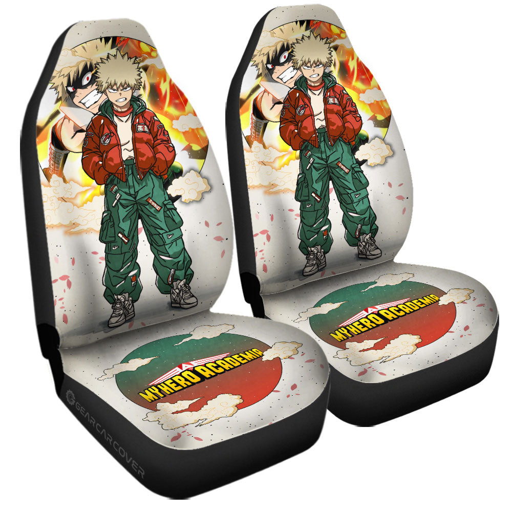 Katsuki Bakugo Car Seat Covers Anime Collection - Gearcarcover - 3
