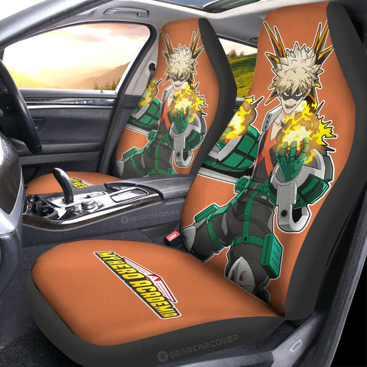 Katsuki Bakugo Car Seat Covers Custom - Gearcarcover - 2