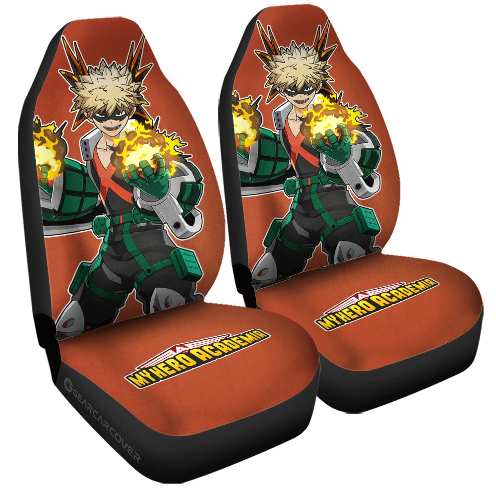 Katsuki Bakugo Car Seat Covers Custom - Gearcarcover - 3