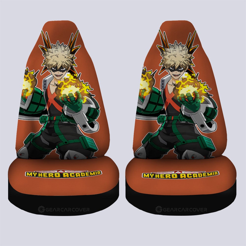 Katsuki Bakugo Car Seat Covers Custom - Gearcarcover - 4