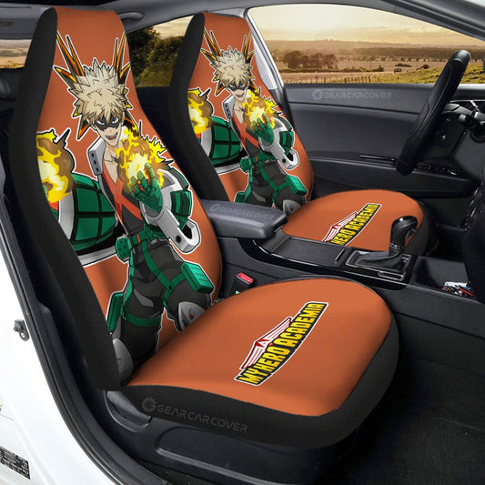 Katsuki Bakugo Car Seat Covers Custom - Gearcarcover - 1