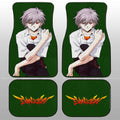 Kaworu Nagisa Car Floor Mats Custom NGE Car Accessories - Gearcarcover - 2