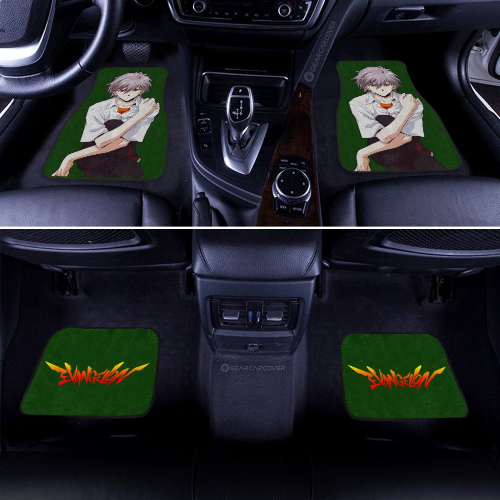 Kaworu Nagisa Car Floor Mats Custom NGE Car Accessories - Gearcarcover - 3