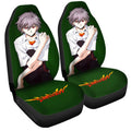 Kaworu Nagisa Car Seat Covers Custom NGE Car Accessories - Gearcarcover - 3