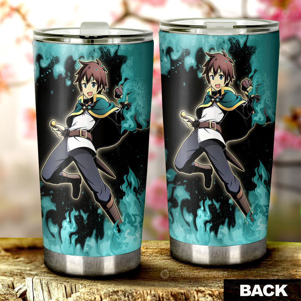 Kazuma Satou Tumbler Cup Custom Anime Car Accessories - Gearcarcover - 2