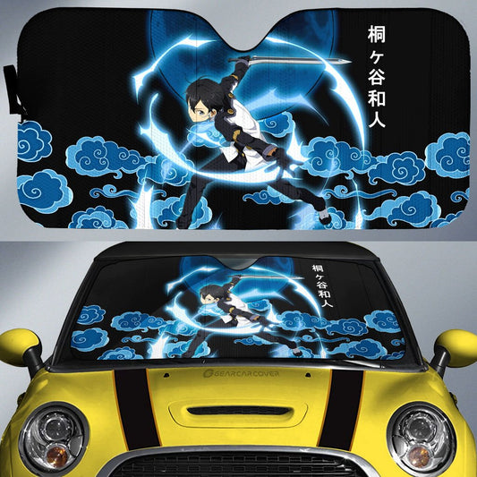 Kazuto Kirigaya Car Sunshade Custom Car Accessories - Gearcarcover - 1