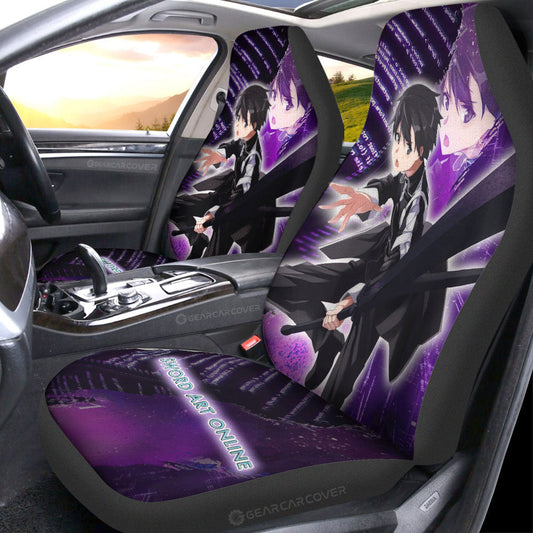 Kazuto Kirigaya (Kirito) Car Seat Covers Custom - Gearcarcover - 2
