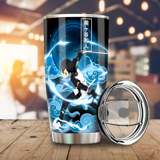 Kazuto Kirigaya Tumbler Cup Custom Sword Art Online Anime Car Accessories - Gearcarcover - 1