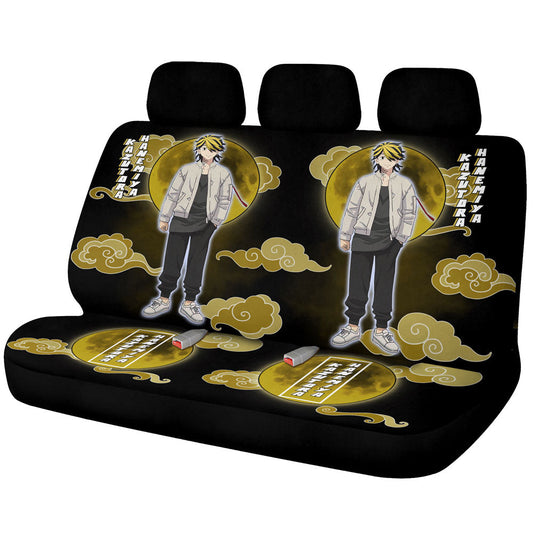 Kazutora Hanemiya Car Back Seat Covers Custom Car Accessories - Gearcarcover - 1