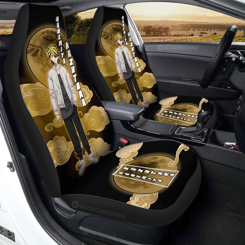 Kazutora Hanemiya Car Seat Covers Custom Tokyo Reverngers Car Interior Accessories - Gearcarcover - 1