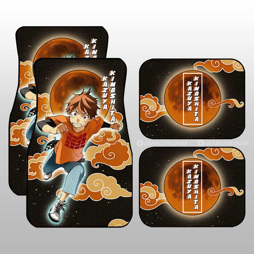 Kazuya Kinoshita Car Floor Mats Custom Rent A Girlfriend Car Accessories - Gearcarcover - 1