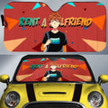 Kazuya Kinoshita Car Sunshade Custom Rent A Girlfriend Car Accessories - Gearcarcover - 1