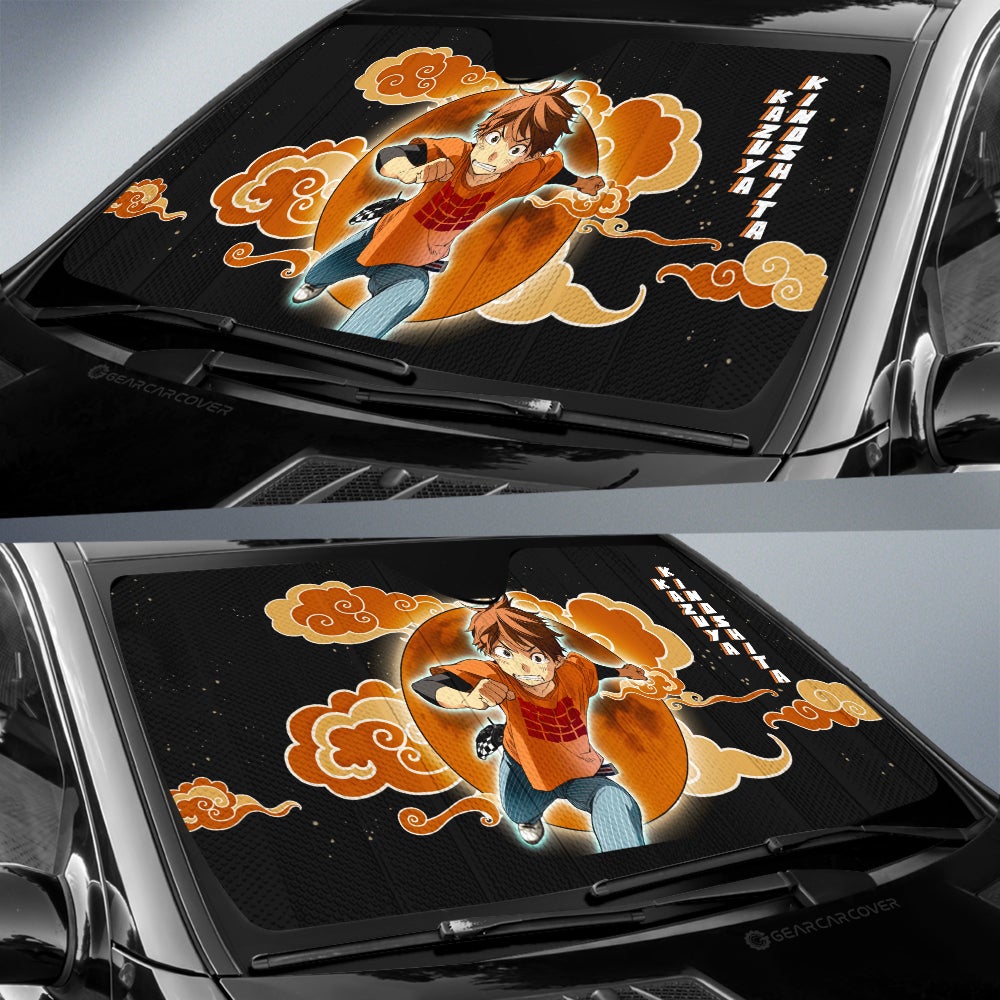 Kazuya Kinoshita Car Sunshade Custom Rent A Girlfriend Car Accessories - Gearcarcover - 2