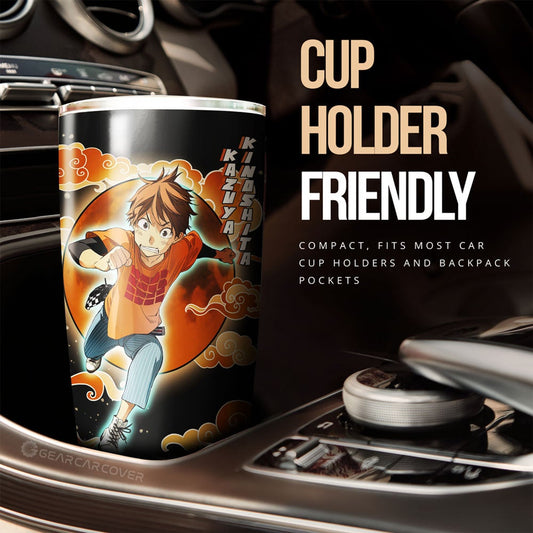 Kazuya Kinoshita Tumbler Cup Custom Rent A Girlfriend Car Accessories - Gearcarcover - 2