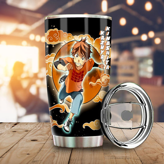 Kazuya Kinoshita Tumbler Cup Custom Rent A Girlfriend Car Accessories - Gearcarcover - 1