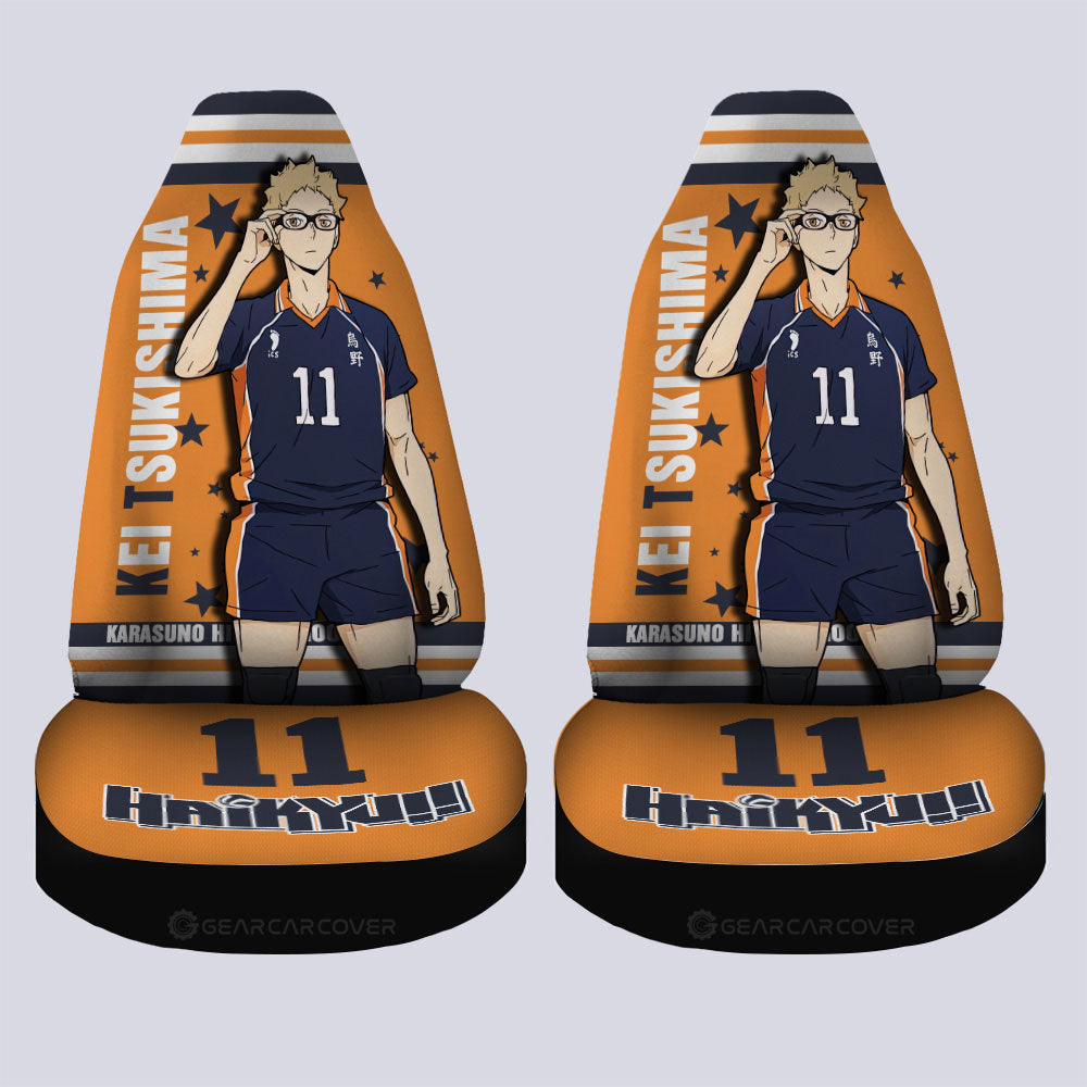 Kei Tsukishima Car Seat Covers Custom Car Accessories - Gearcarcover - 4