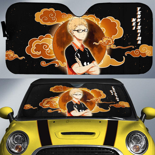 Kei Tsukishima Car Sunshade Custom For Fans - Gearcarcover - 1