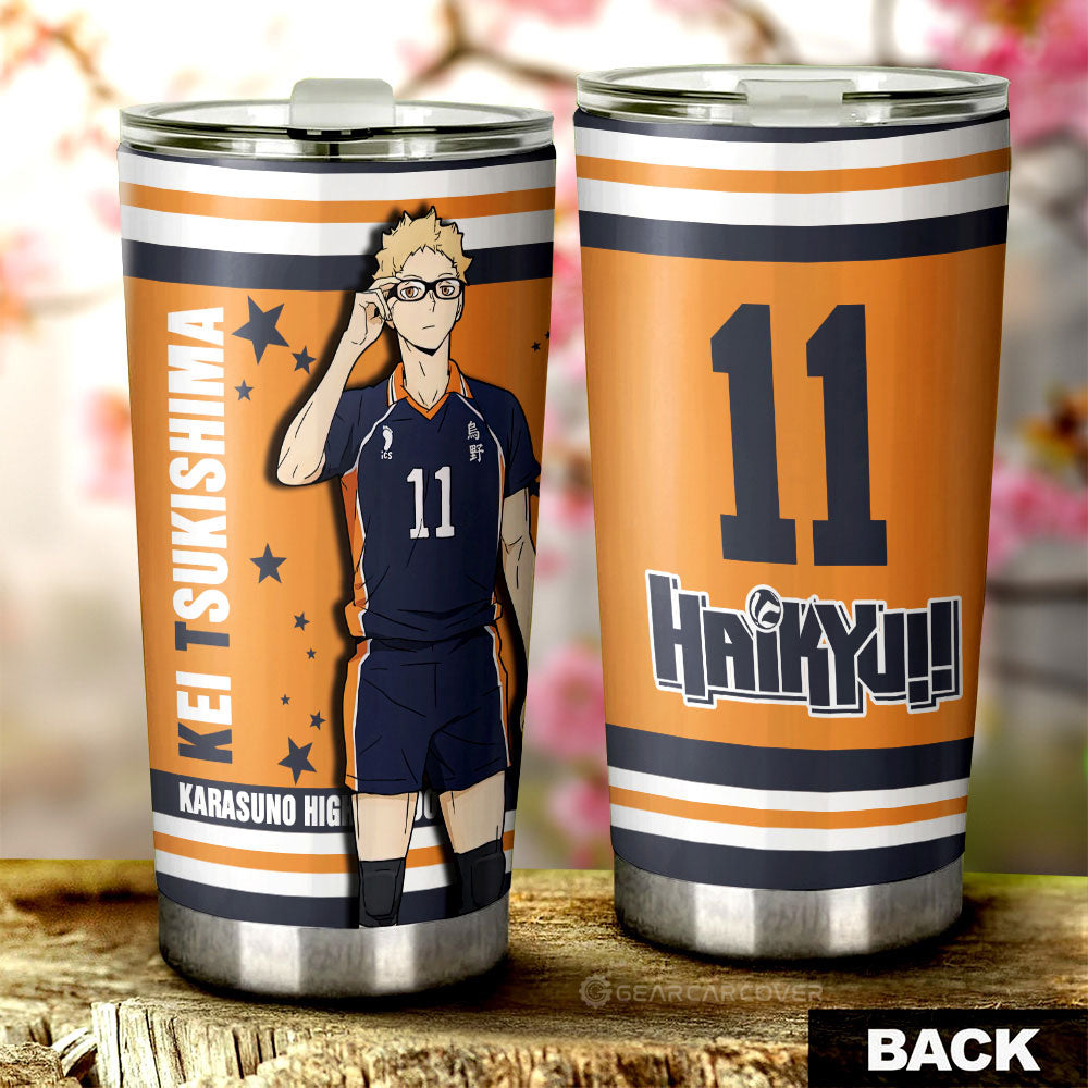 Kei Tsukishima Tumbler Cup Custom Car Accessories - Gearcarcover - 1