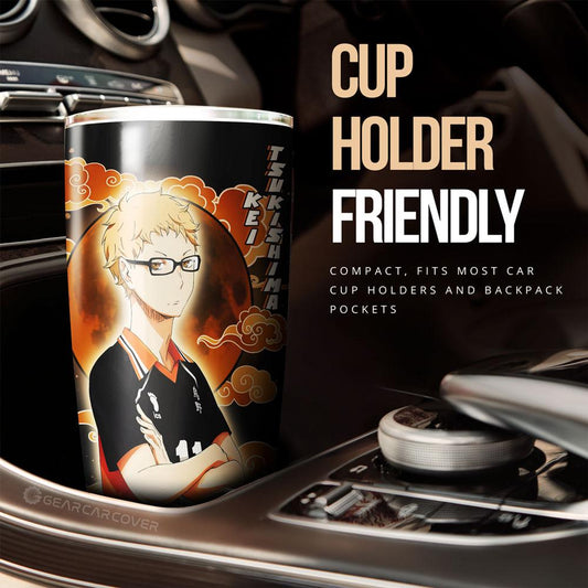 Kei Tsukishima Tumbler Cup Custom For Fans - Gearcarcover - 2